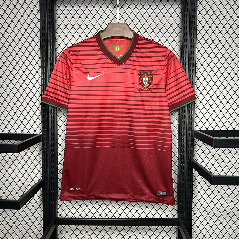 retro 2014 Portugal away retro football jersey Fan version