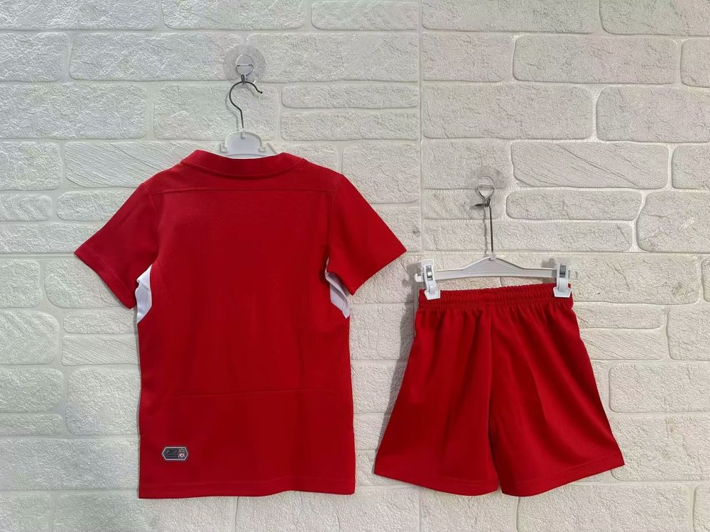 Retro kids 2005 Kids UCL Liverpool Home Football jersey retro