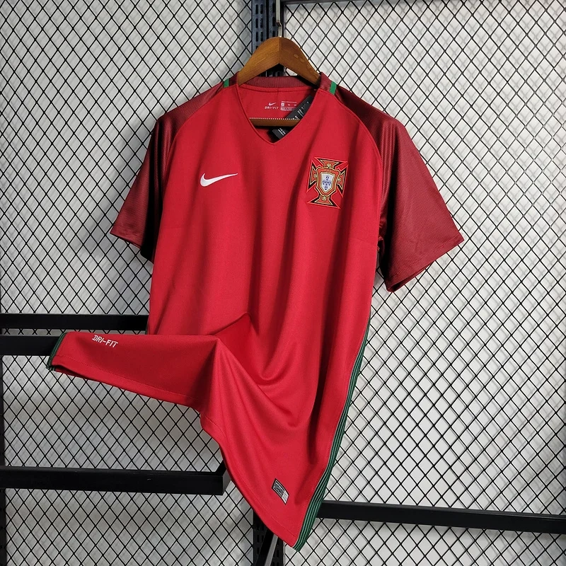 Retro Portugal 2016 home Football jersey retro