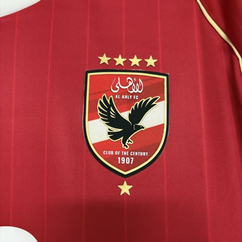 2025-26 Al-Ahly Home Football jersey