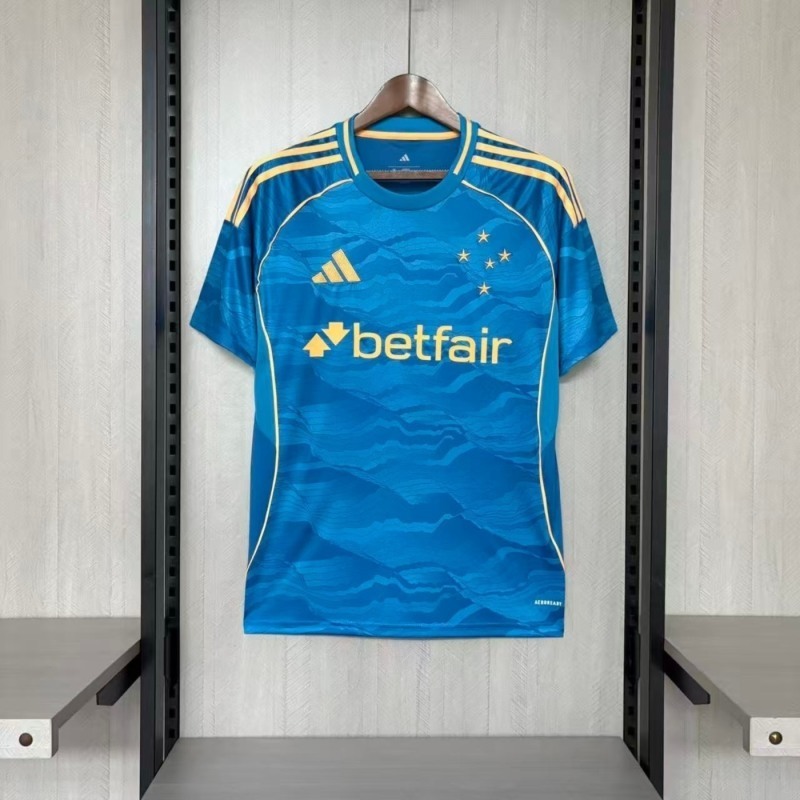 2025-26 Cruzeiro Second Away Jersey Football jersey