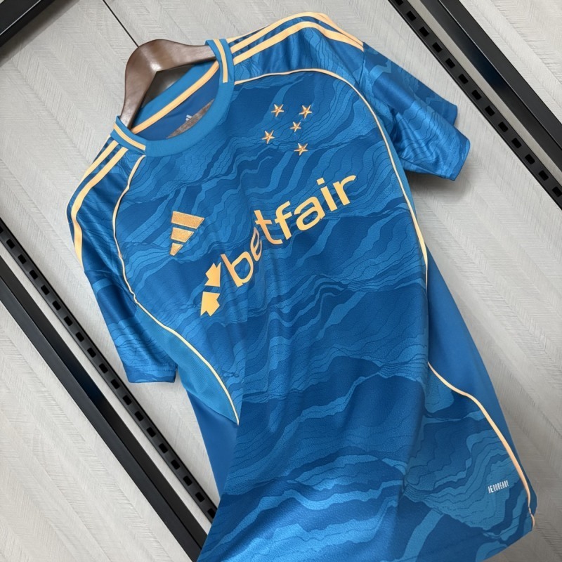 2025-26 Cruzeiro Second Away Jersey Football jersey