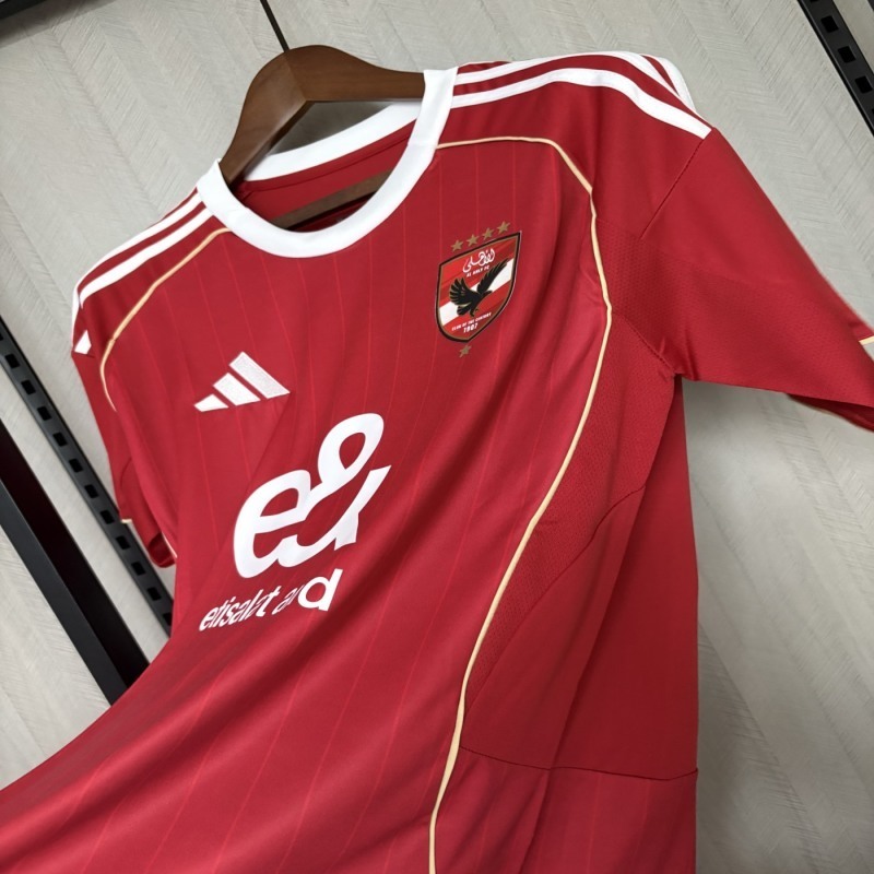 2025-26 Al-Ahly Home Football jersey