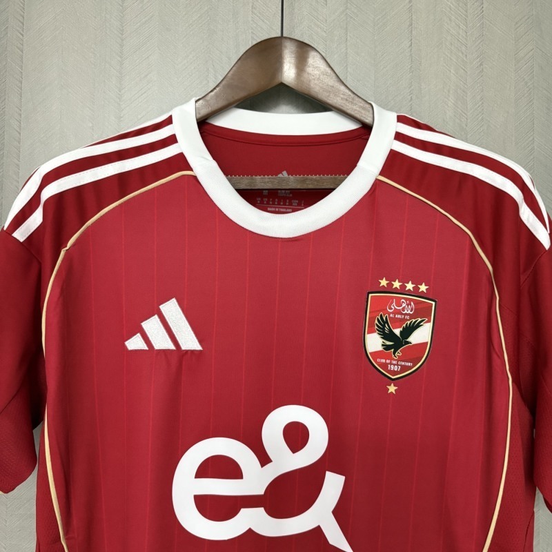 2025-26 Al-Ahly Home Football jersey