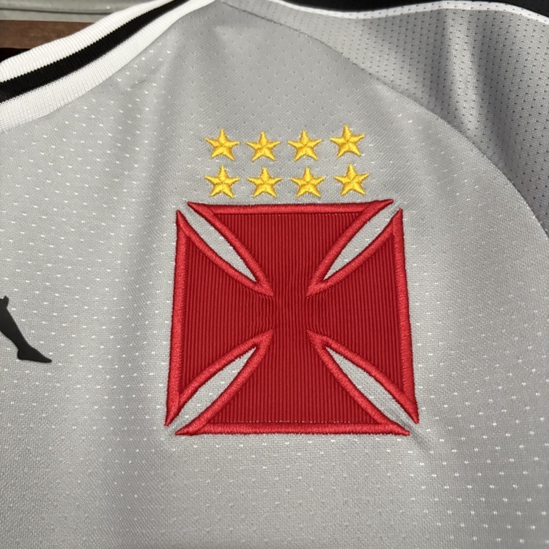 2025-26 Season Vasco da Gama Grey Football jersey