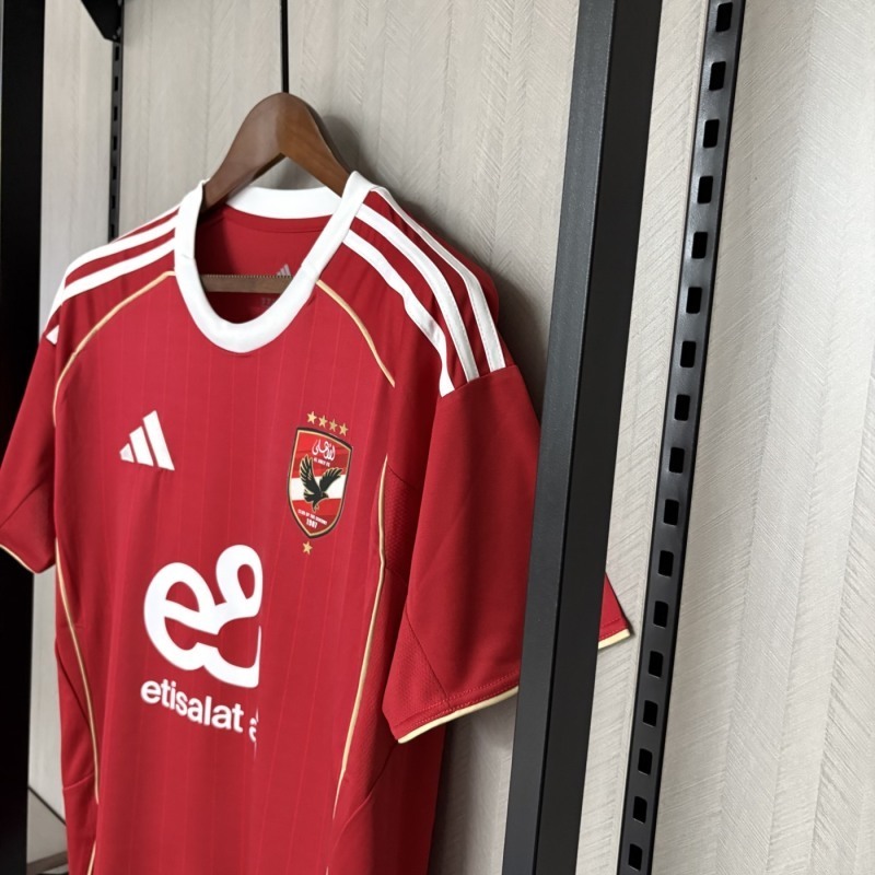 2025-26 Al-Ahly Home Football jersey