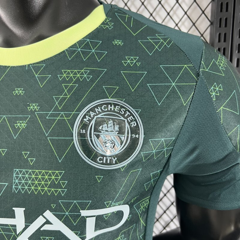 Player 2025-26 Manchester City Fourth Away Football jersey