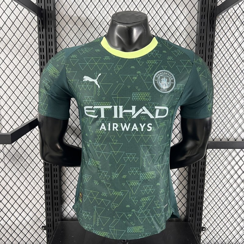 Player 2025-26 Manchester City Fourth Away Football jersey