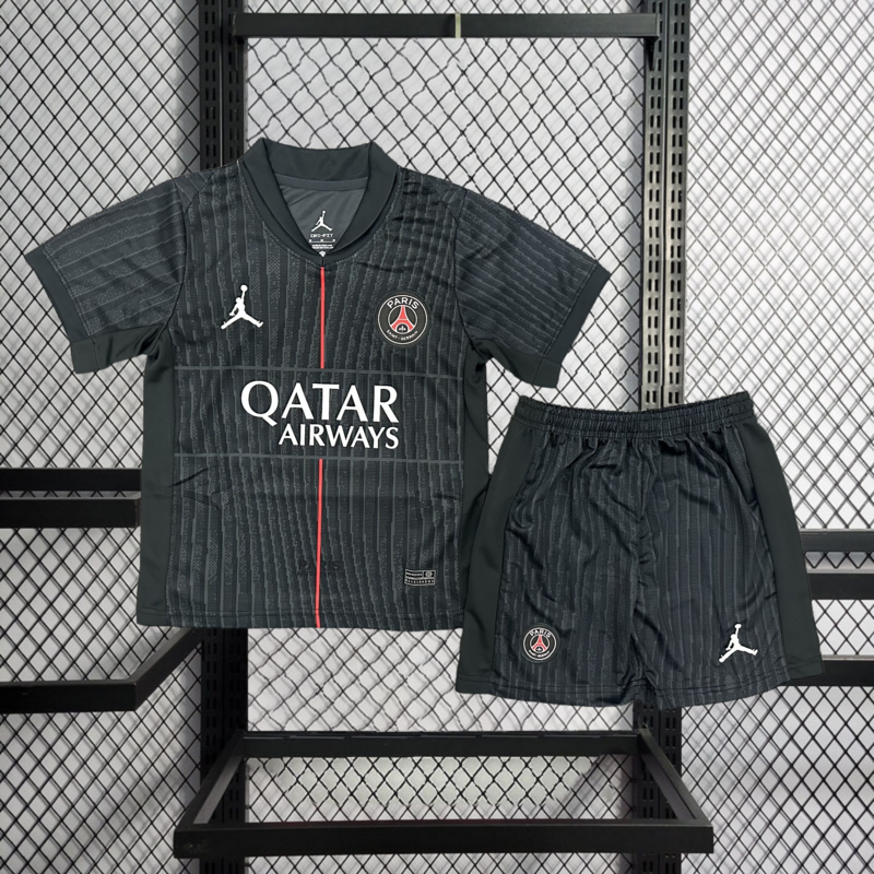 2025-26 PSG Fourth Away Kids Football jersey