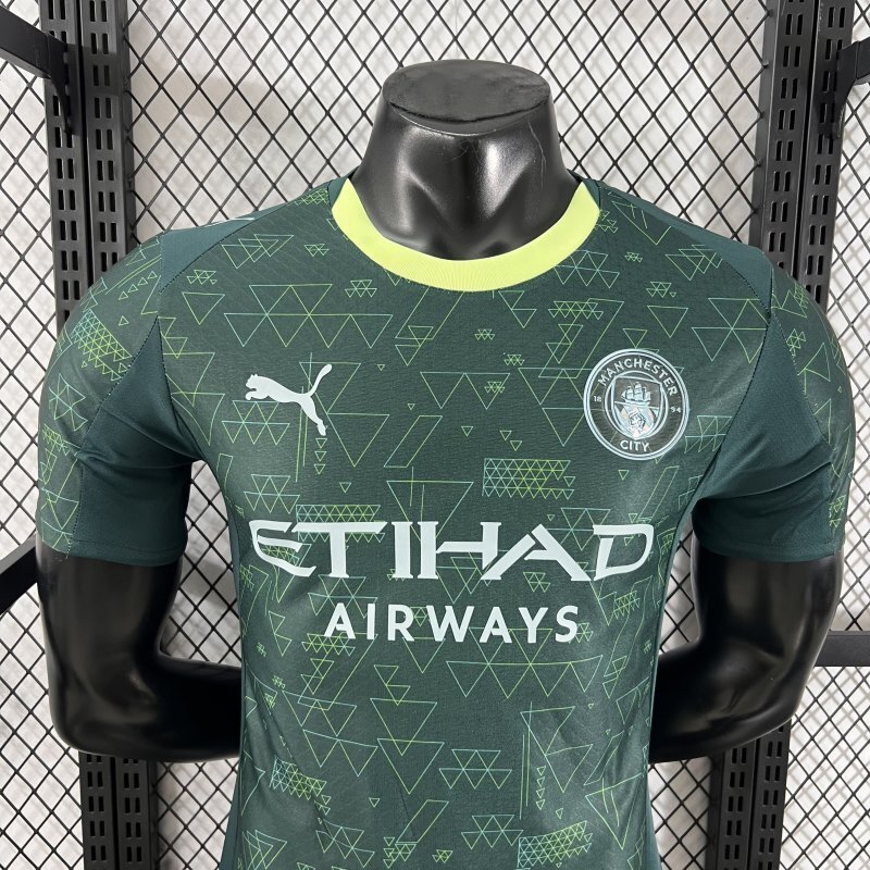 Player 2025-26 Manchester City Fourth Away Football jersey
