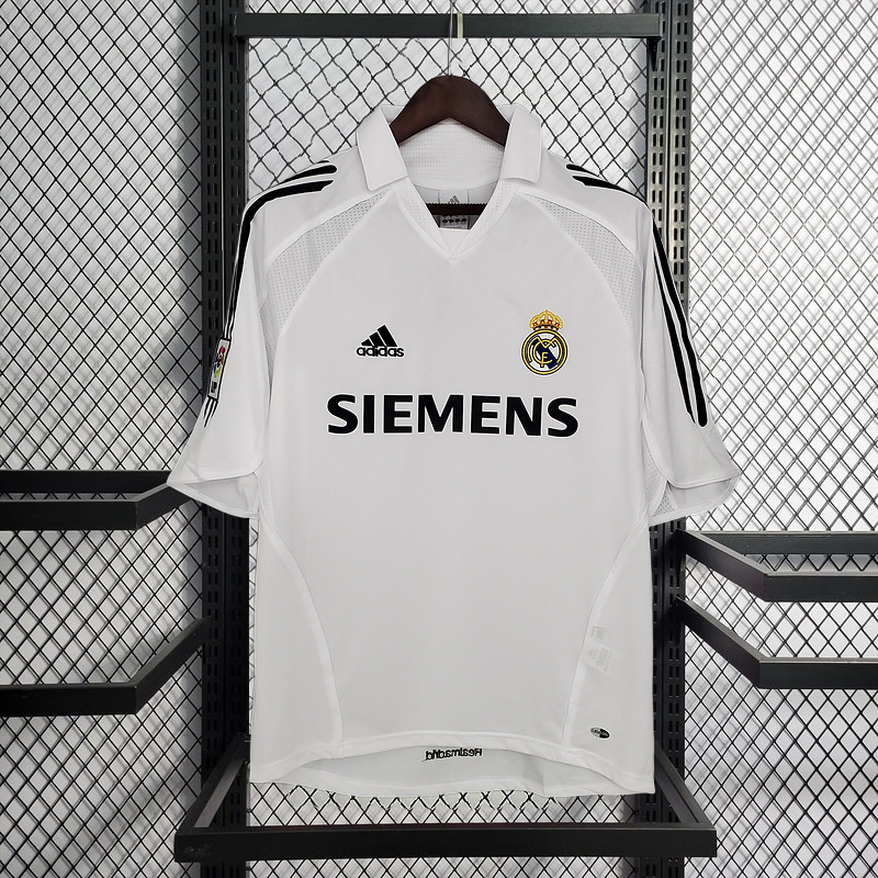 Retro Real Madrid 2005-06 home   Football jersey retro