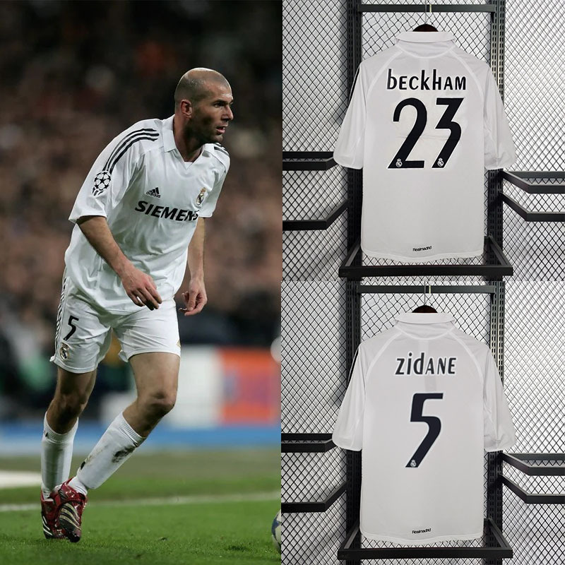 Retro Real Madrid 2005-06 home   Football jersey retro