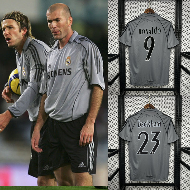 Retro 2005-06 Real Madrid Third away Retro Football jersey