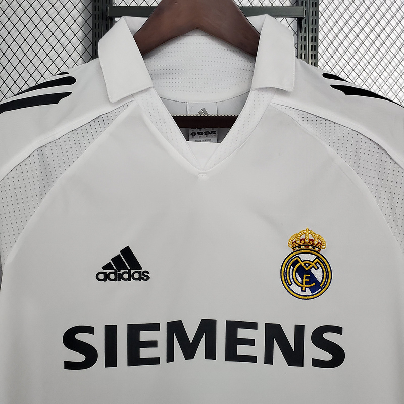 Retro Real Madrid 2005-06 home   Football jersey retro