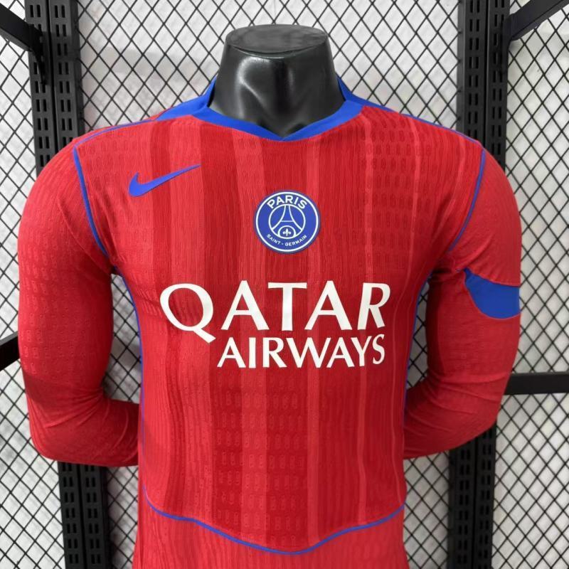 Player 2026 PSG Third Away Long sleeves Football jersey