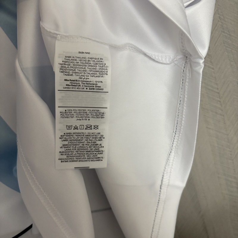 2025 Nike T90 Blue and White Colorway Football jersey
