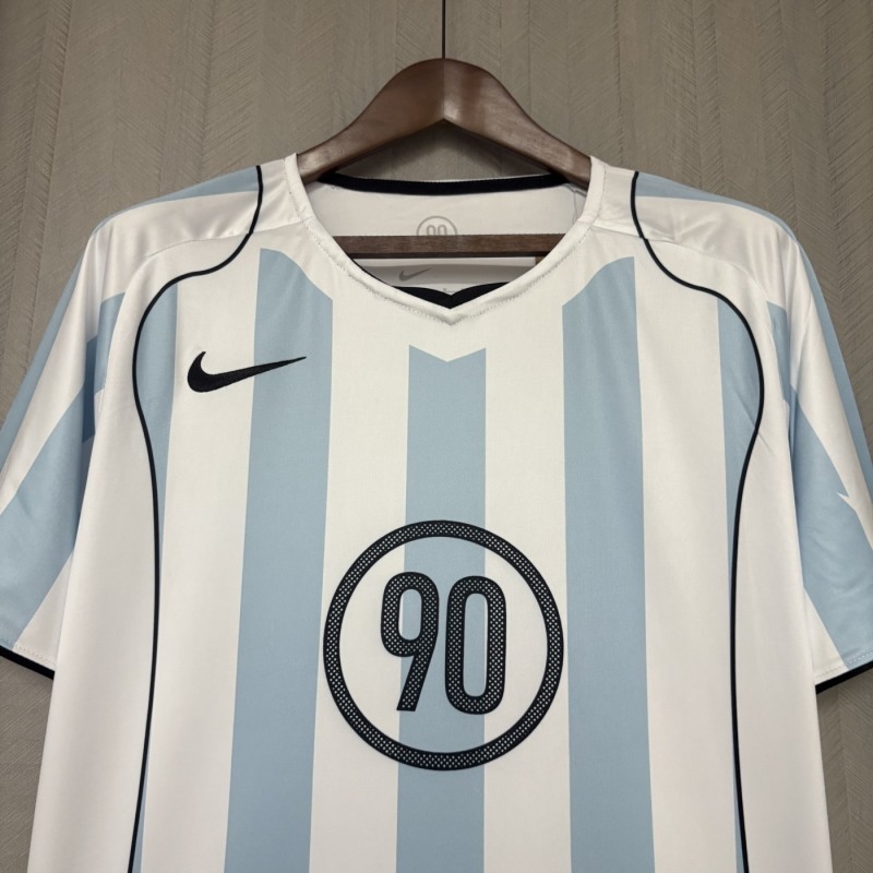 2025 Nike T90 Blue and White Colorway Football jersey