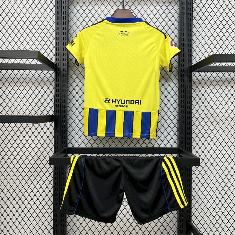 2025-26 Real Oviedo away kids Football jersey