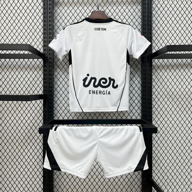 2025-26 Albacete Home Kids Football jersey