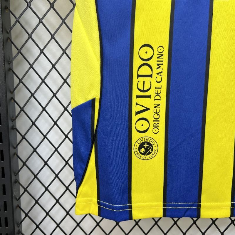 2025-26 Real Oviedo away kids Football jersey