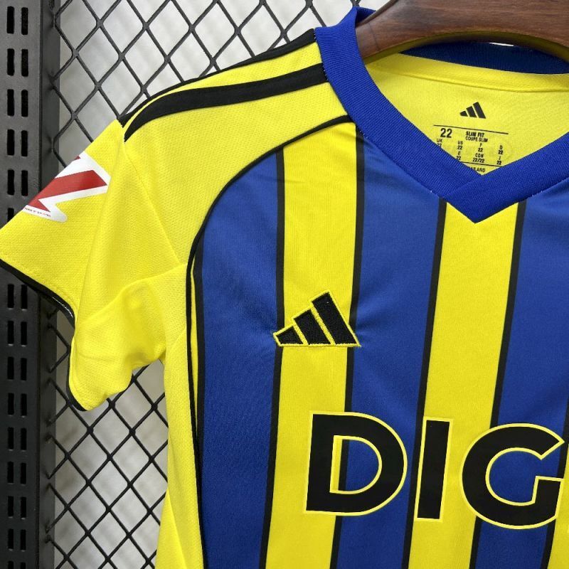 2025-26 Real Oviedo away kids Football jersey