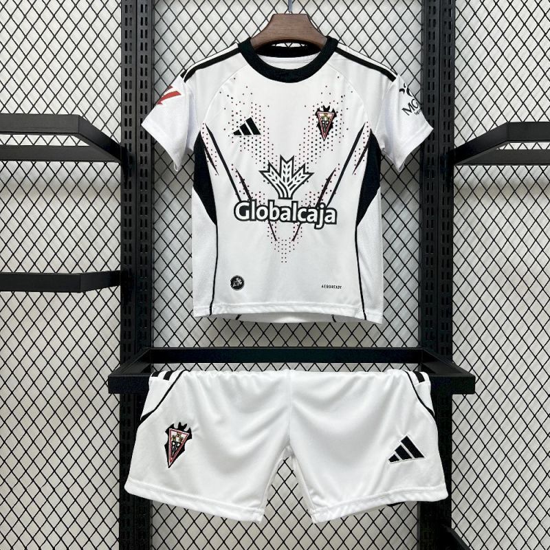 2025-26 Albacete Home Kids Football jersey