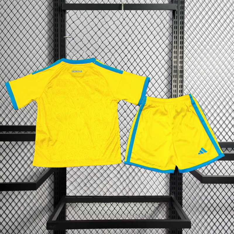 2026 Ukraine Home kids Football jersey
