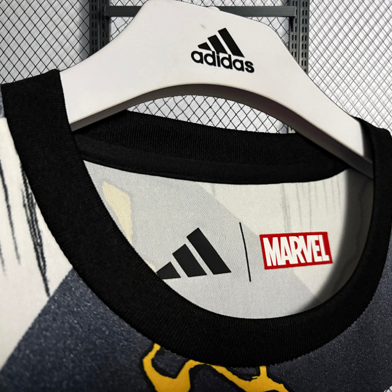 2025-26 Real Madrid Marvel collaboration edition Football jersey