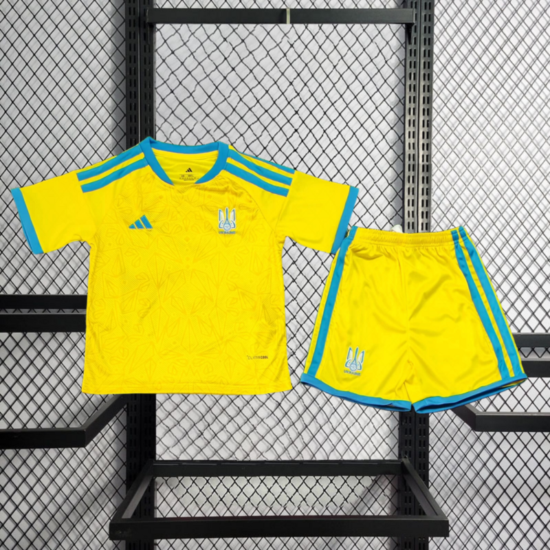 2026 Ukraine Home kids Football jersey