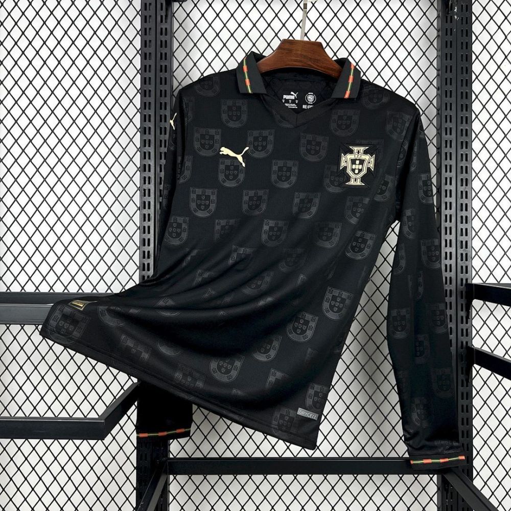 2026 Portugal Eusebio Special Edition Long sleeves Football jersey