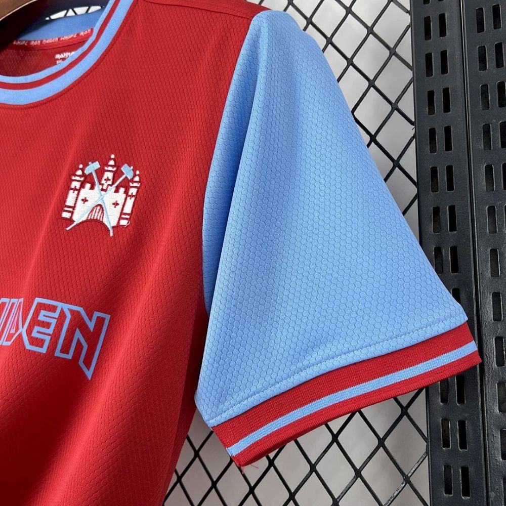 2025-26 West Ham United x Iron 50th Anniversary Maiden Football jersey