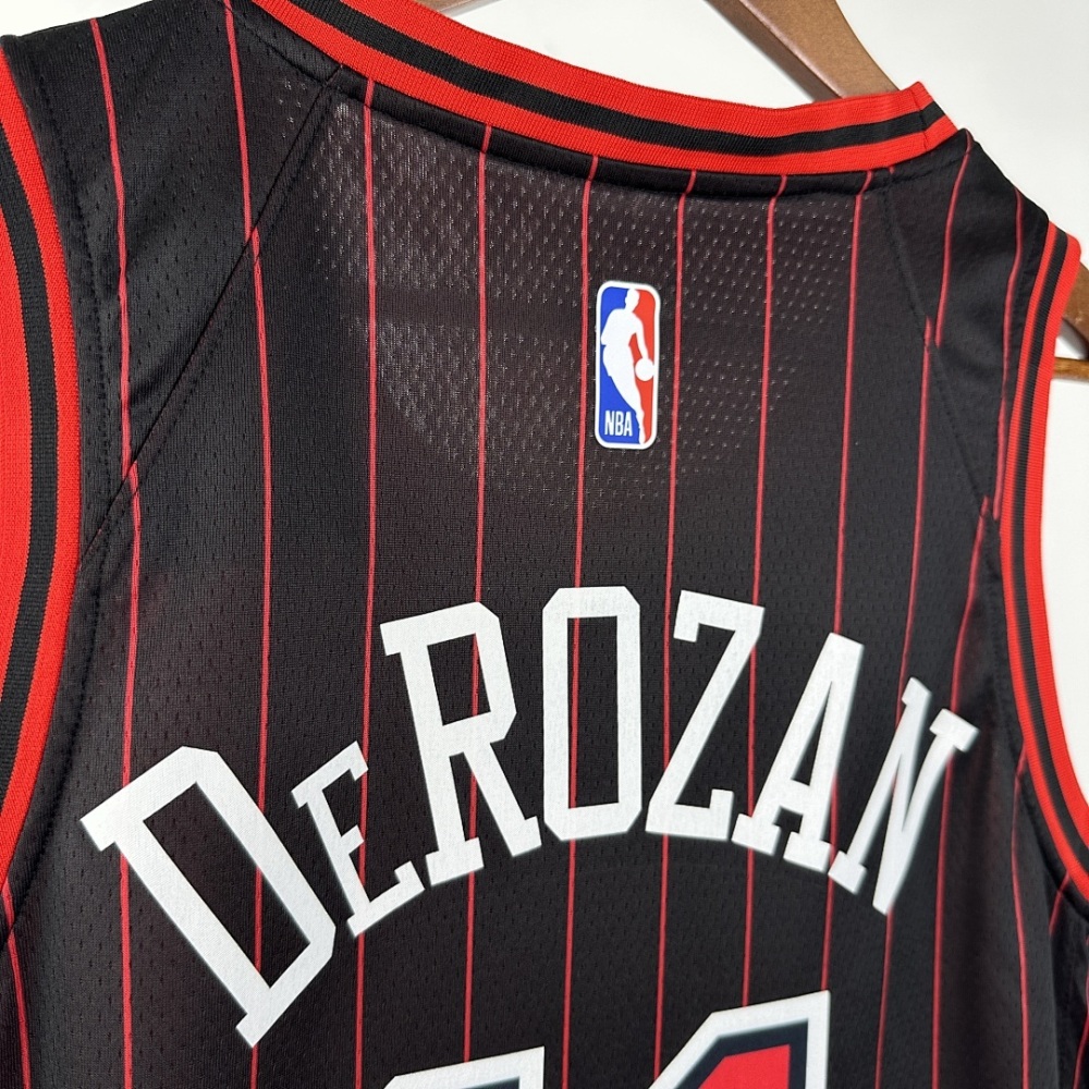 2026 NBA Chicago Bulls 11 DEROZAN Basketball Jersey