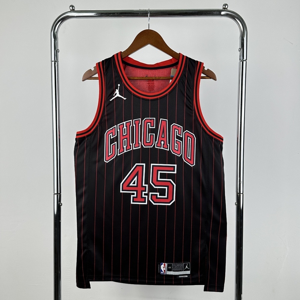 2026 NBA Chicago Bulls 45 JORDAN Basketball Jersey