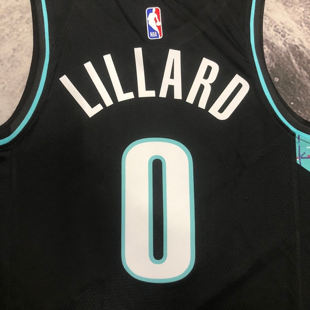 2026 NBA Portland Trail Blazers 0 LILLARD Basketball Jersey