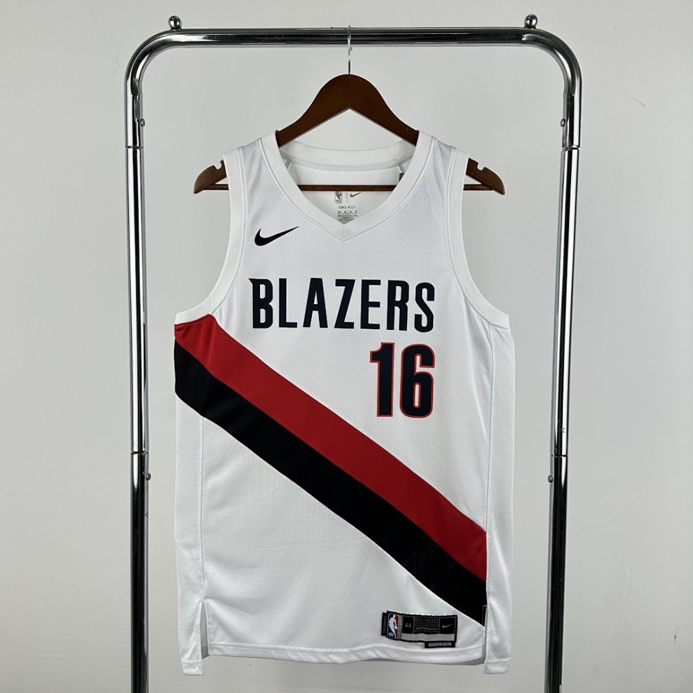 2026 NBA Portland Trail Blazers 16 YANG Basketball Jersey