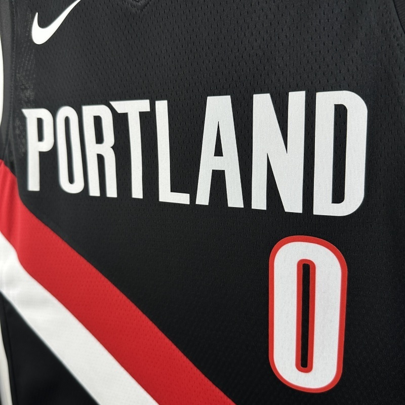 2026 NBA Portland Trail Blazers 0 LILLARD Basketball Jersey