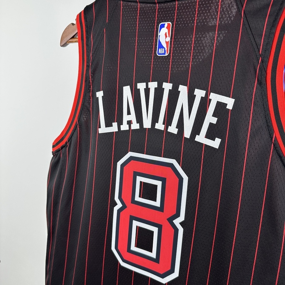 2026 NBA Chicago Bulls 8 LAVINE Basketball Jersey