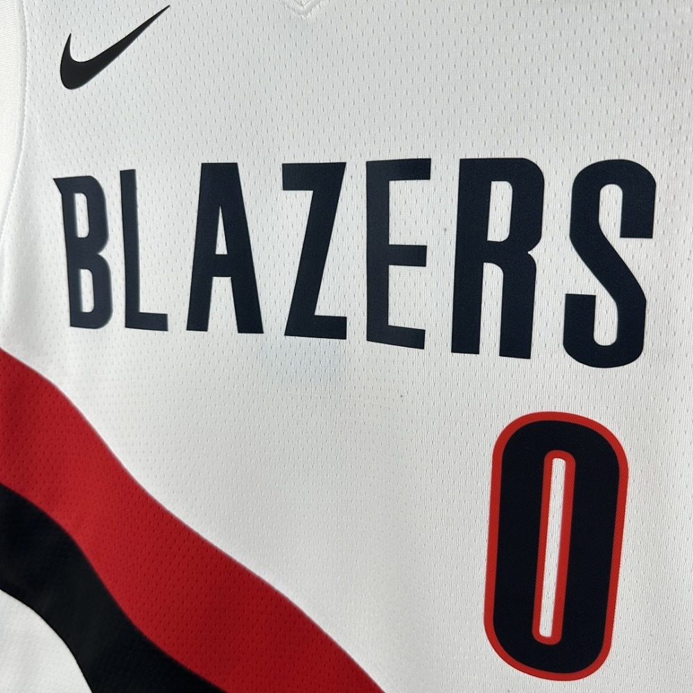 2026 NBA Portland Trail Blazers 0 LILLARD Basketball Jersey