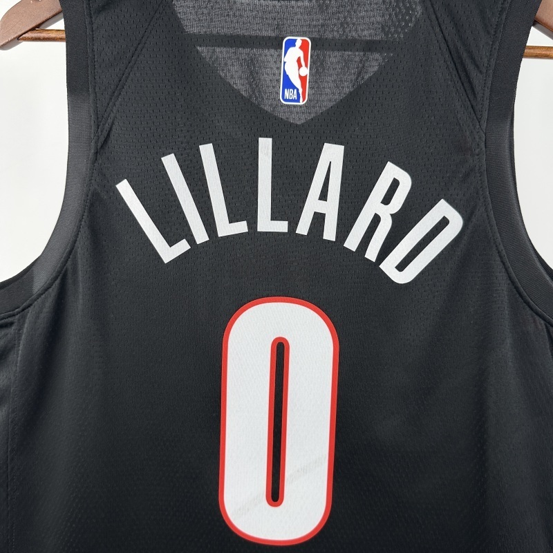 2026 NBA Portland Trail Blazers 0 LILLARD Basketball Jersey