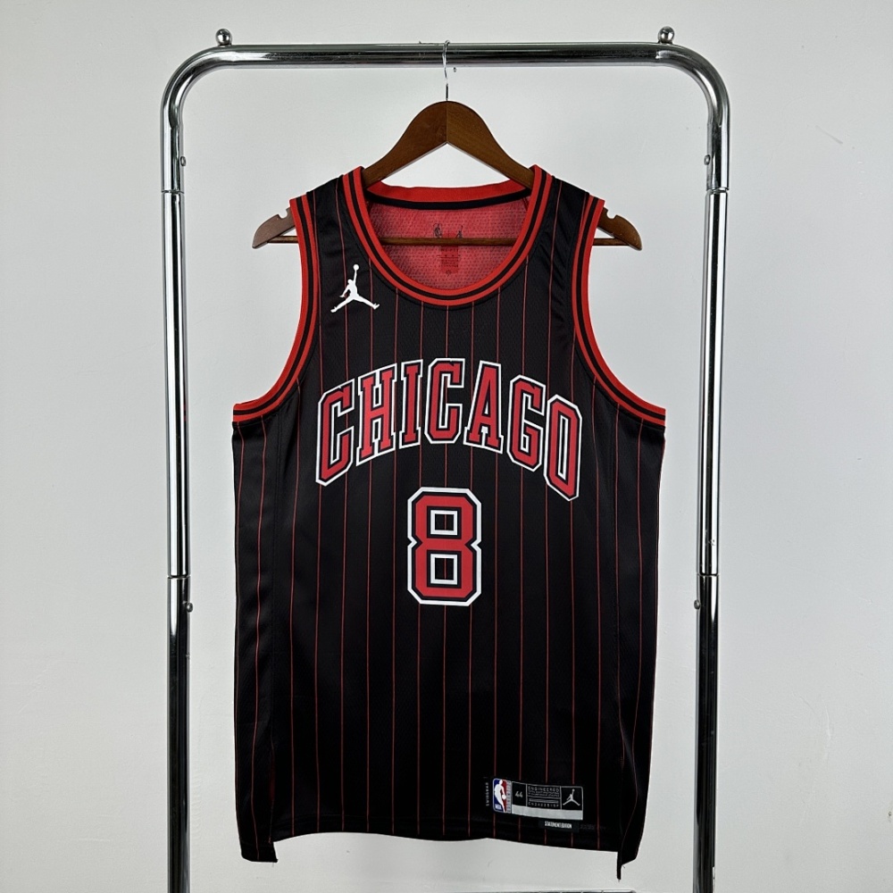 2026 NBA Chicago Bulls 8 LAVINE Basketball Jersey
