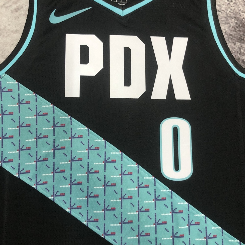 2026 NBA Portland Trail Blazers 0 LILLARD Basketball Jersey