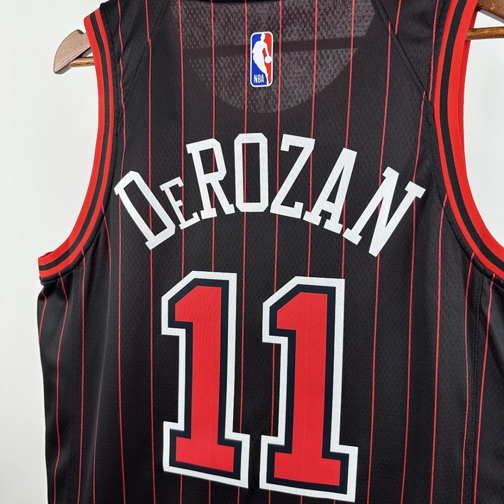 2026 NBA Chicago Bulls 11 DEROZAN Basketball Jersey