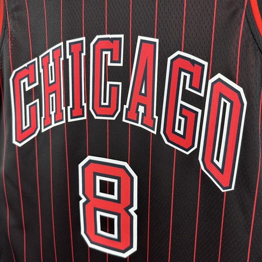 2026 NBA Chicago Bulls 8 LAVINE Basketball Jersey
