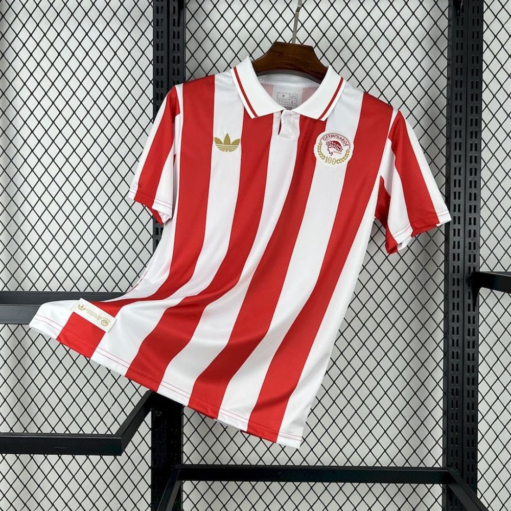 2025-26 Olympiacos 100th Anniversary Edition Football jersey