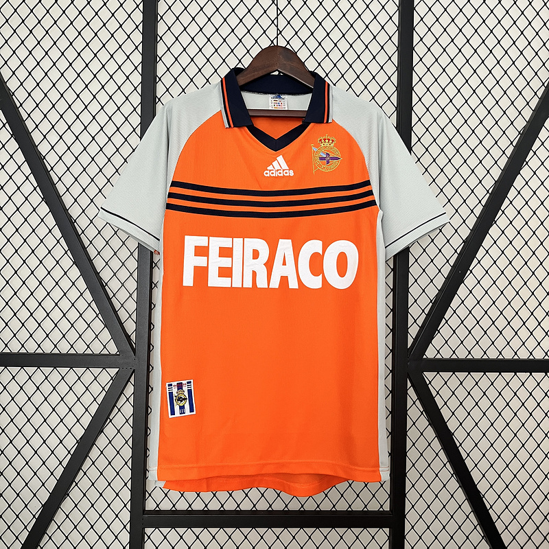 Retro 1998-99 Deportivo La Coruna Third Away retro Football jersey