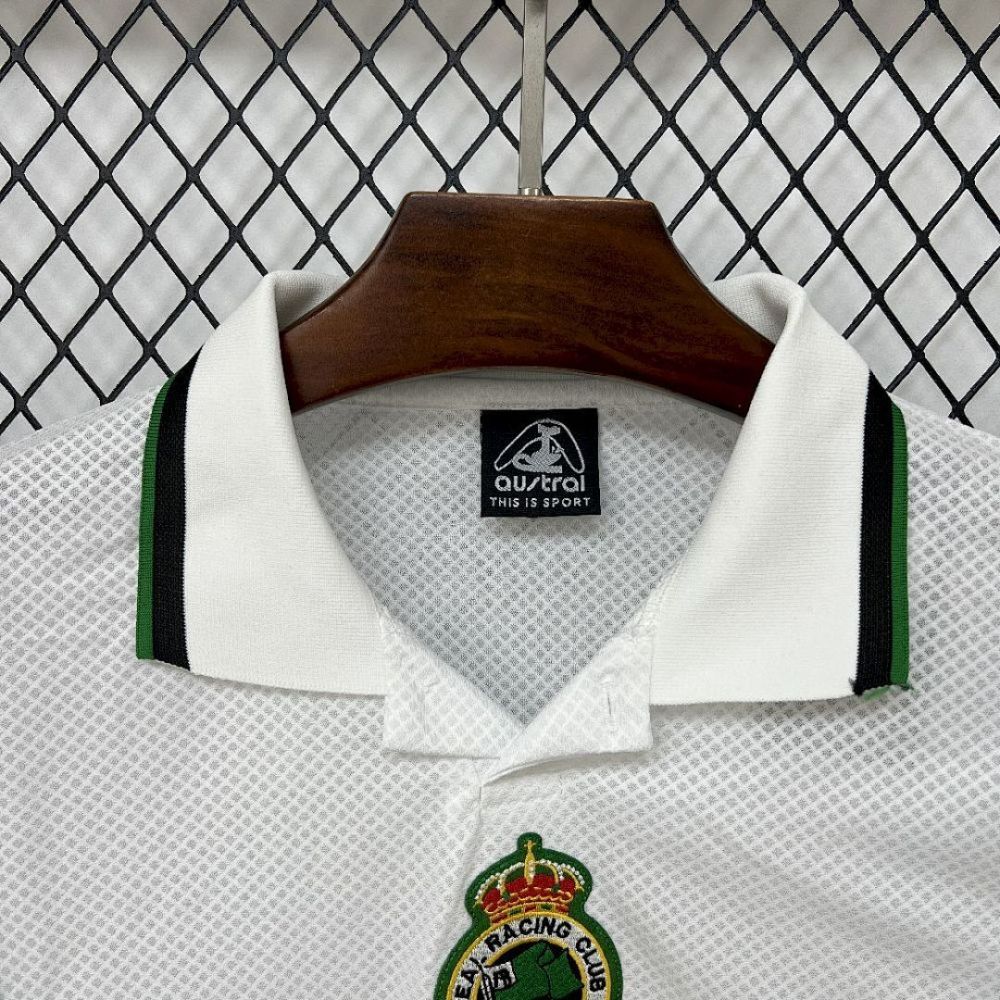 Retro 1998-99 Racing Santander Home football jersey