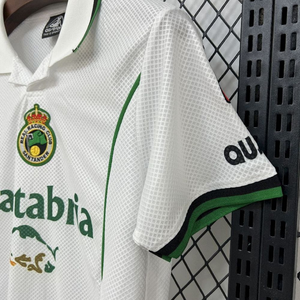 Retro 1998-99 Racing Santander Home football jersey