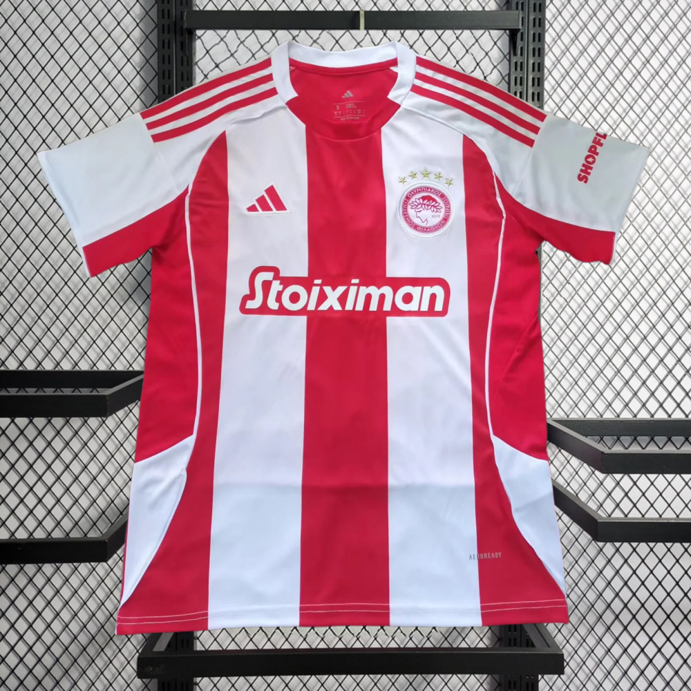 2025-26 Olympiacos Home Football jersey