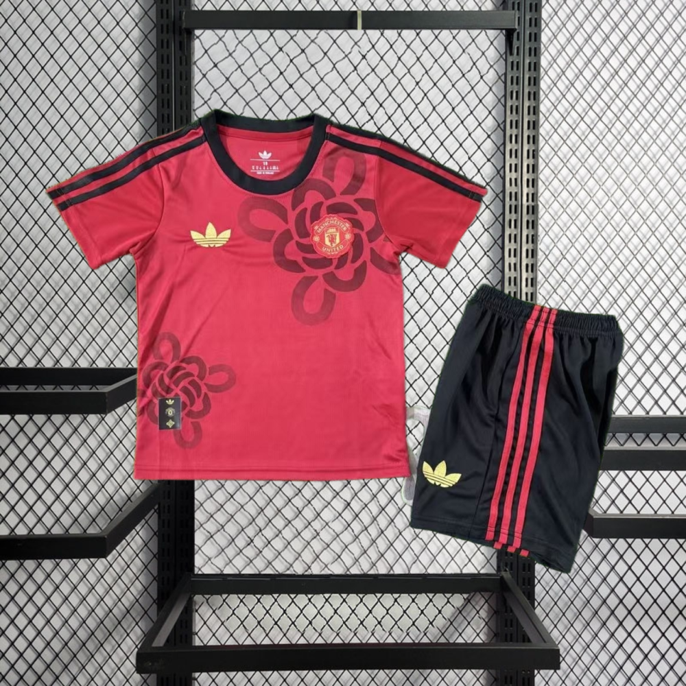 2025-26 Manchester United Special Edition Kids Football jersey