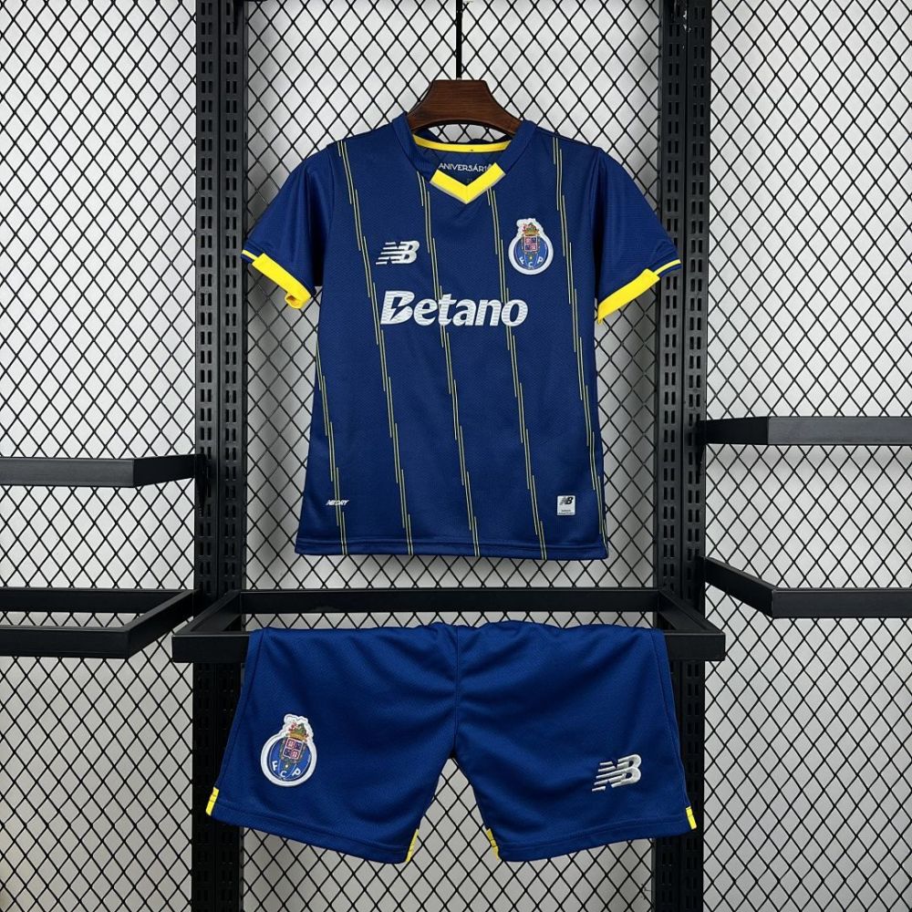 2025-26 Porto Fourth Away KIDS Football jersey